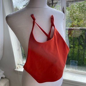 Girlfriend collective Topanga halter sports bra XS